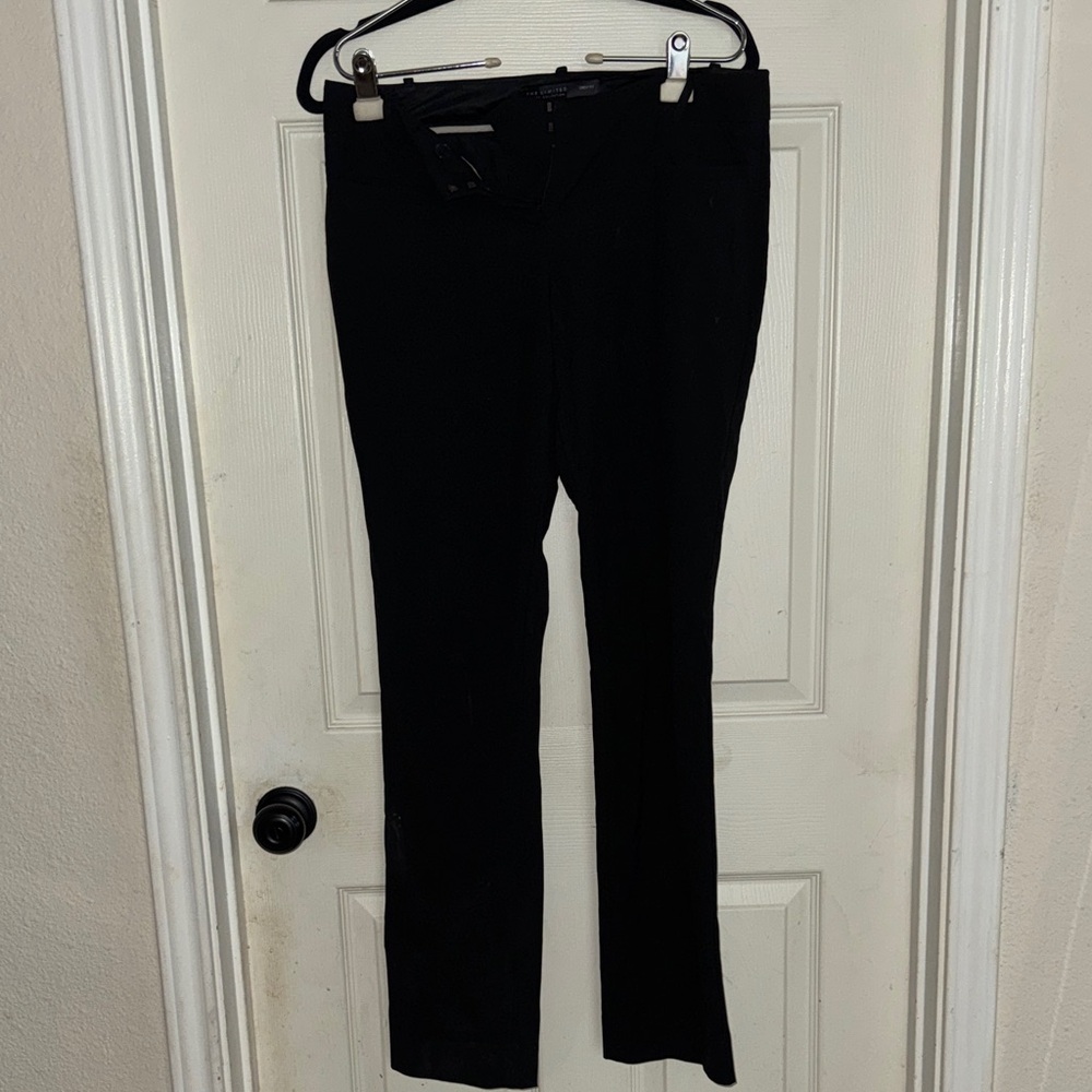 The Limited Black Straight Leg Pants